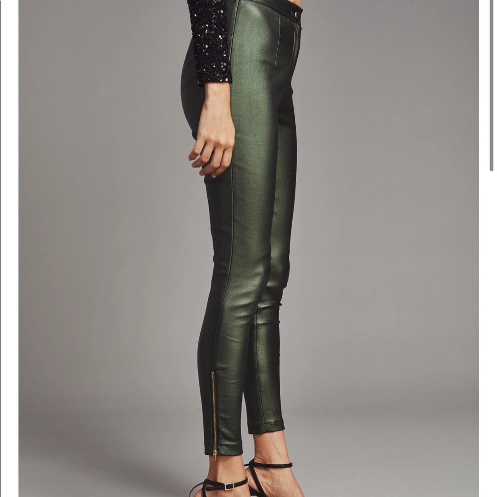 Retrofete Lara Metallic Green Pant
